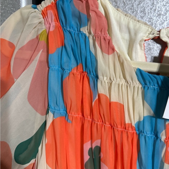 NWT Henley Chiffon Midi Floral Dress Size Small - Picture 7 of 10